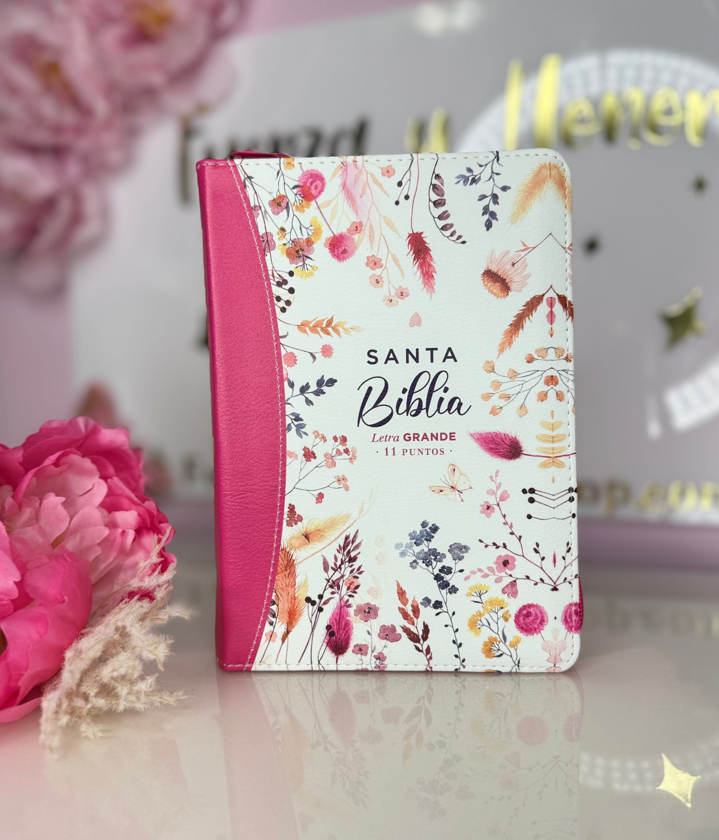 Biblias de primavera con cierre