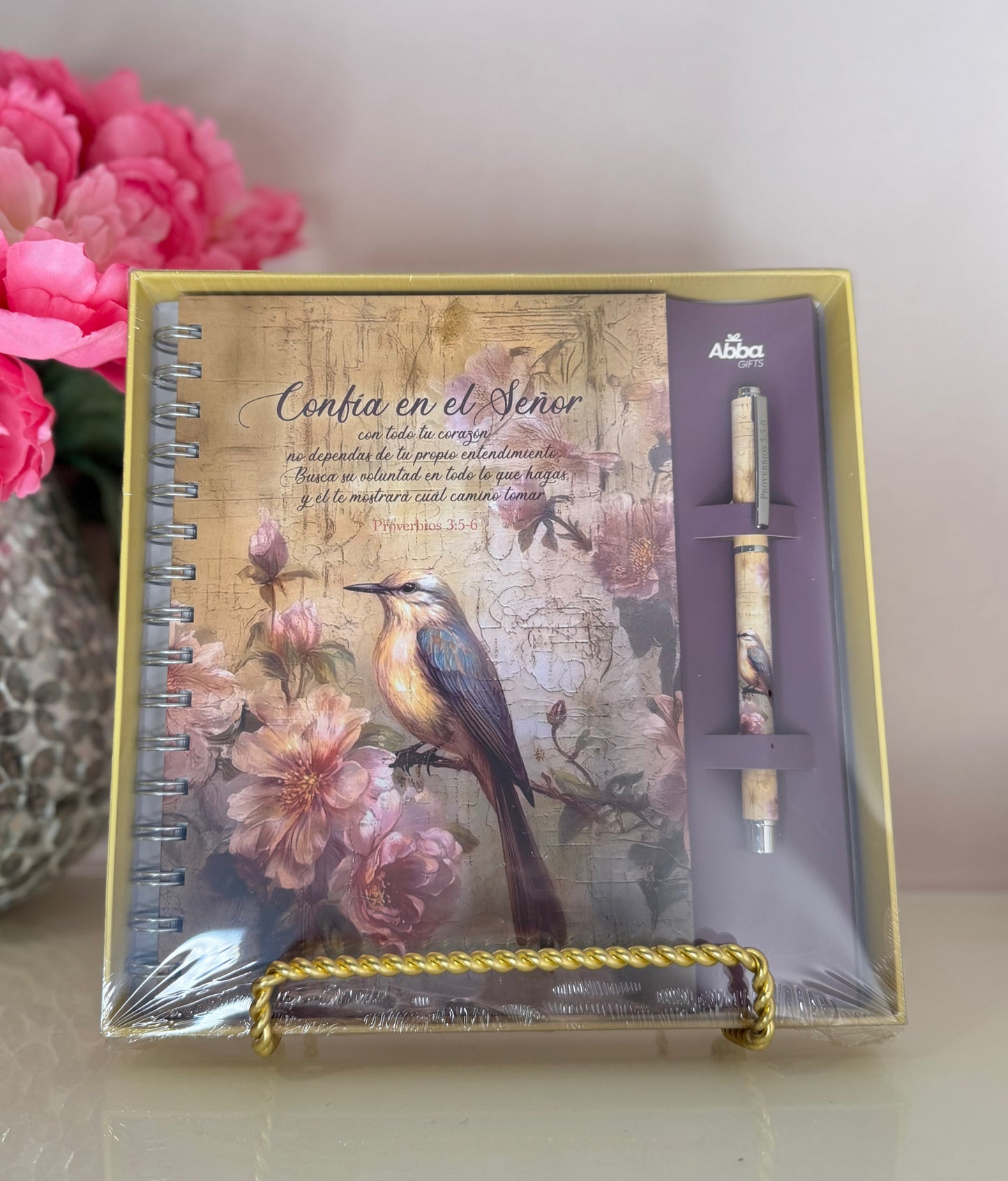 Libreta con lapicero para regalo