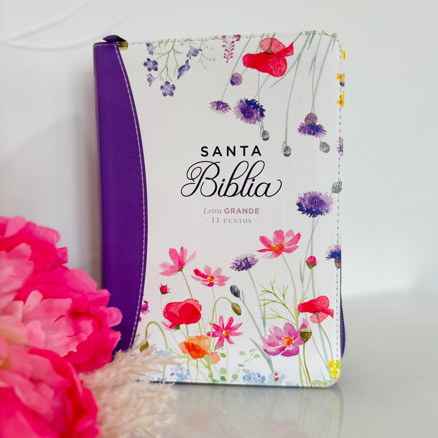 Biblias de primavera con cierre