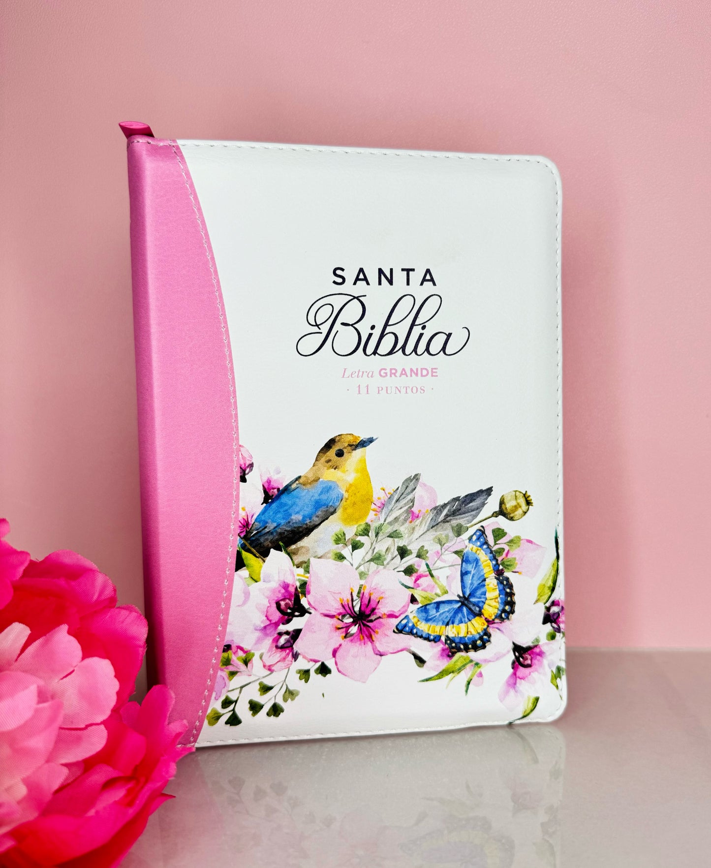 Biblias de primavera con cierre