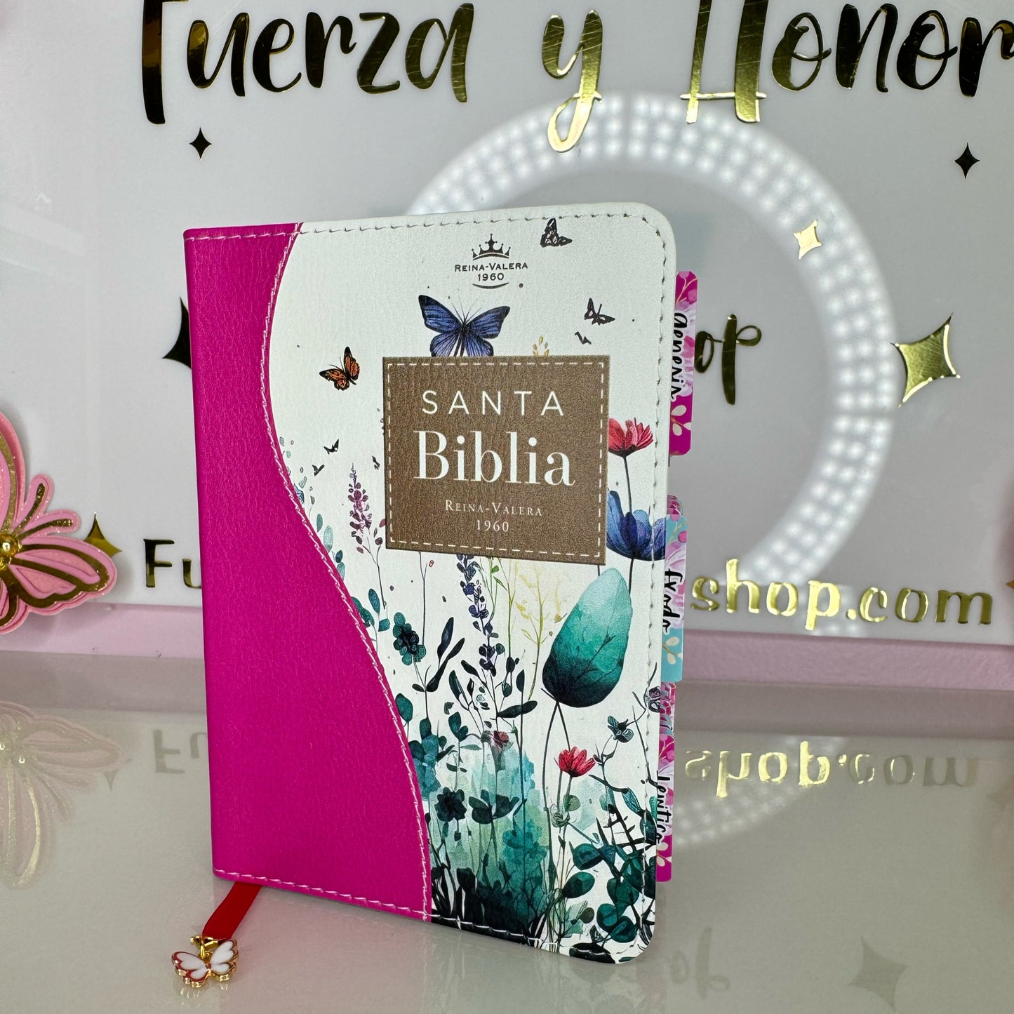 Biblias tamaño bolsillo personalizada con nombre y separadores