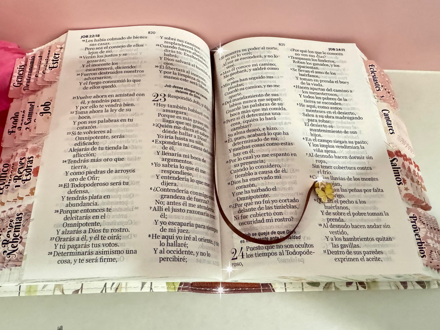 Biblia compacta personalizada color café