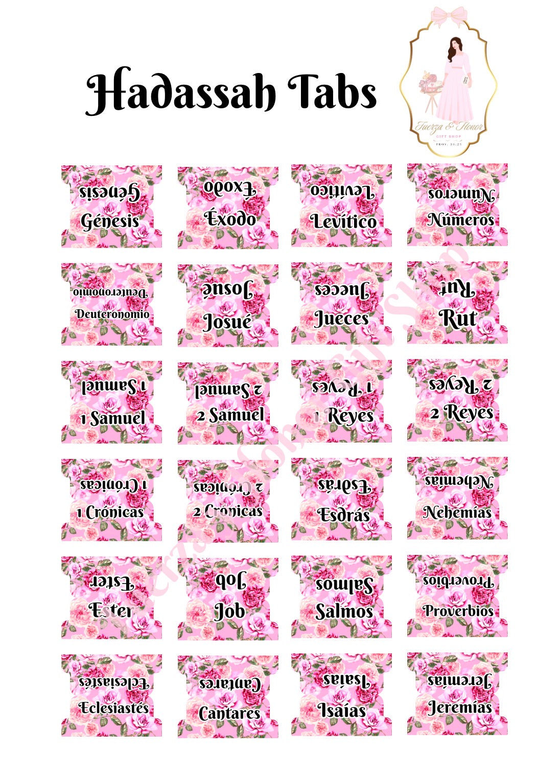 Biblia para la predicación para mujer personalizada con nombre y separadores