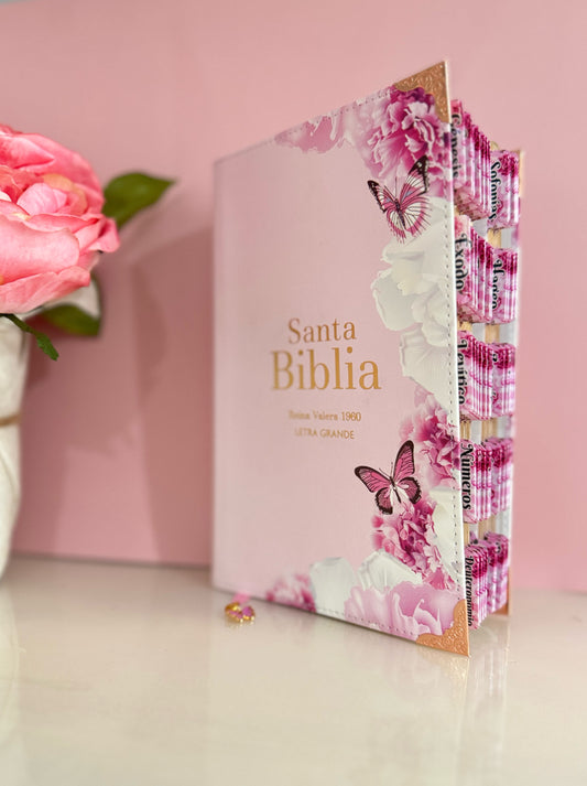 BIblia para mujer color Rosado pastel