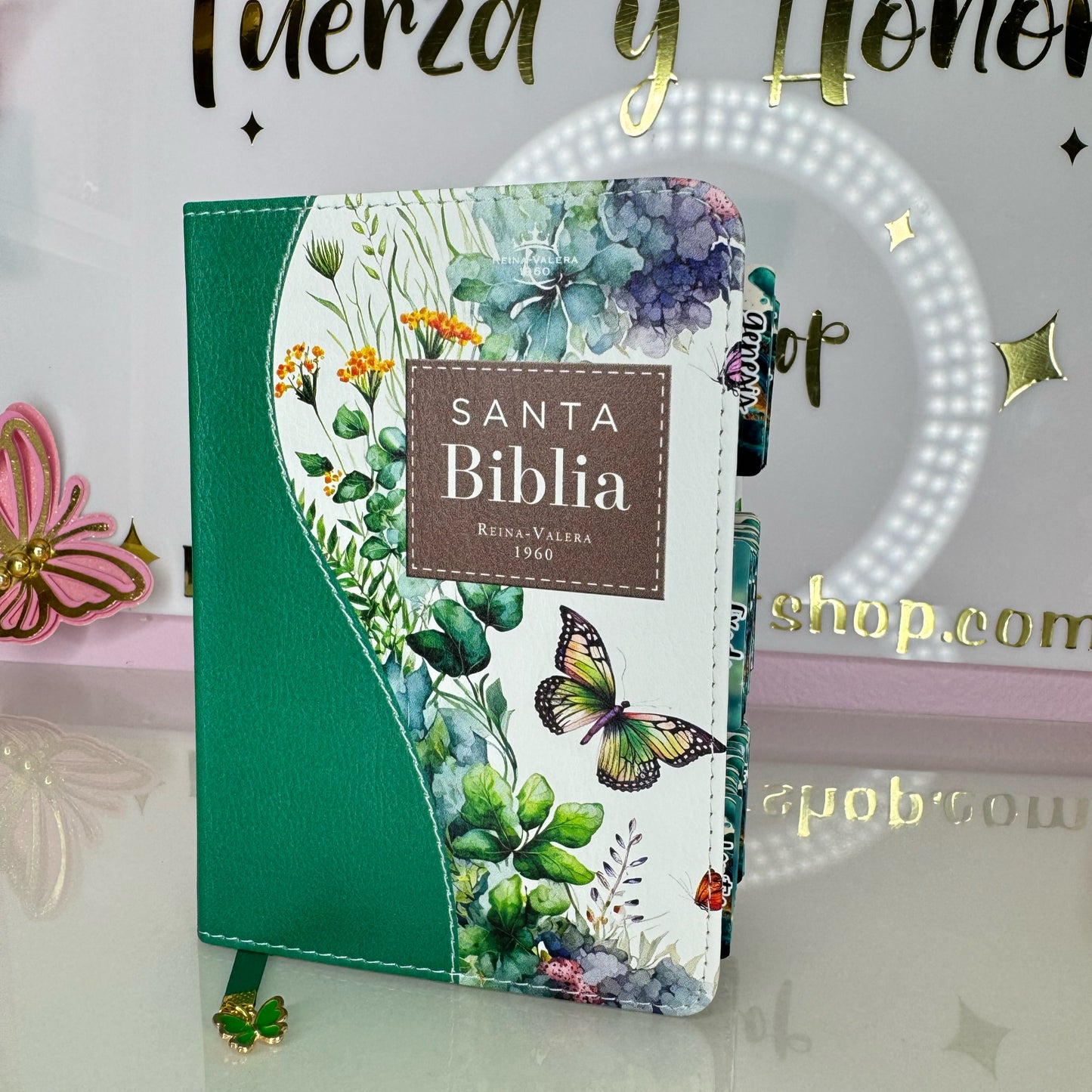 Biblias tamaño bolsillo personalizada con nombre y separadores