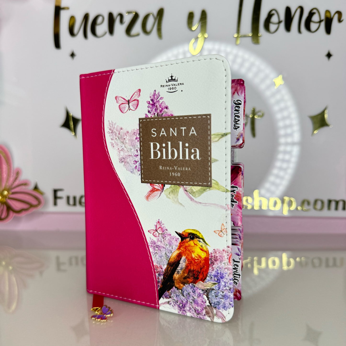 Biblias tamaño bolsillo personalizada con nombre y separadores