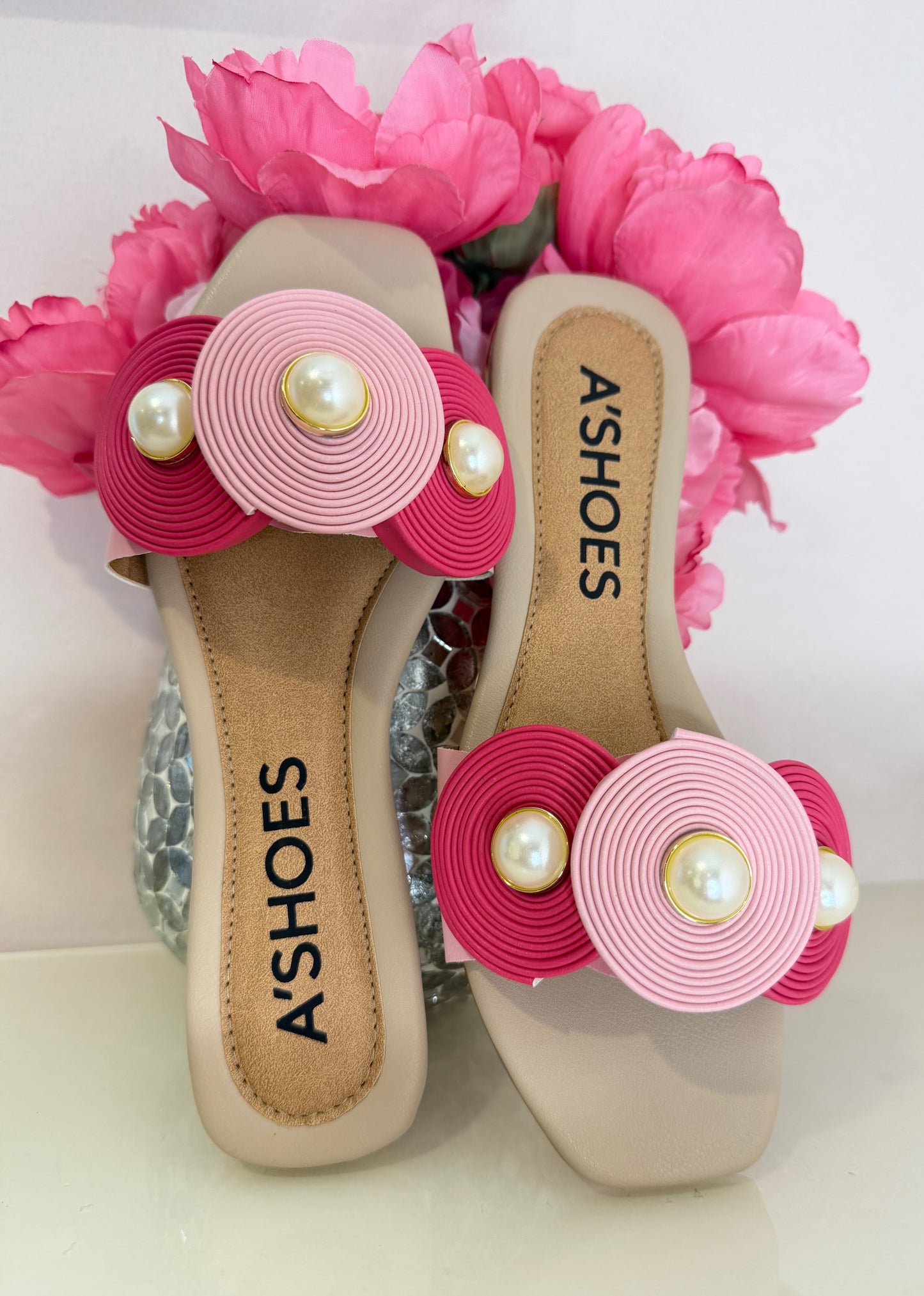 Sandalias tri-color