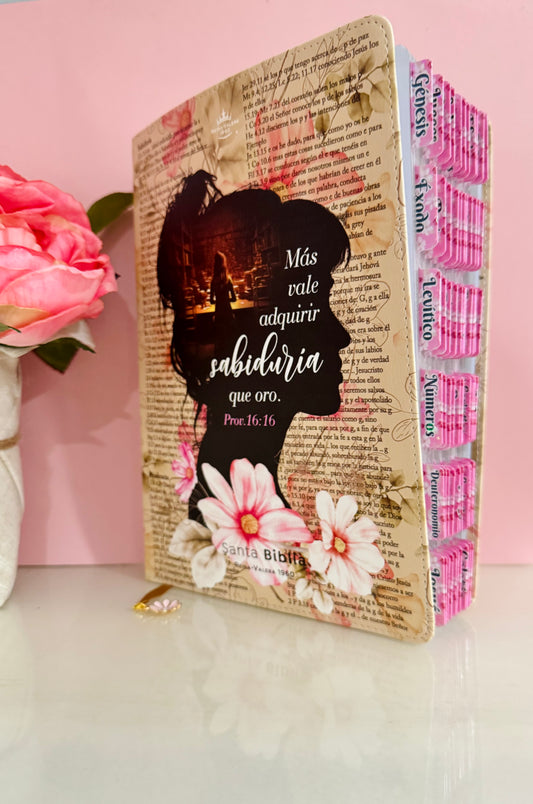 Biblia mujer Sabia Letra Gigante